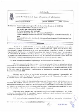 0-1-1-1-17-a-t-a Ata da Comissão Gestora de Precedentes e Ações Coletivas - 17 de outubro de 2022