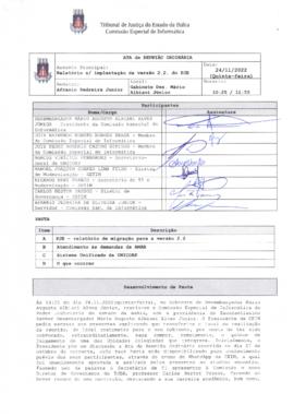 0-1-1-1-7-a-t-a Ata da reunião ordinária da Comissão Especial de Informática - 24 de novembro de ...