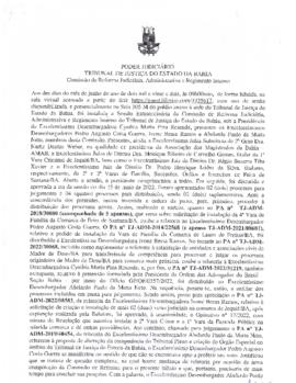 0-1-1-1-35-a-t-a Ata da reunião ordinária da Comissão de Reforma Judiciária - 10 de junho de 2022