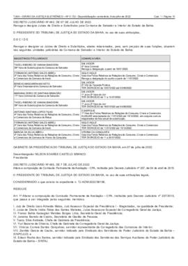 0-1-0-1-1-a-t-o Decreto Judiciário 493, de 7 de julho de 2022